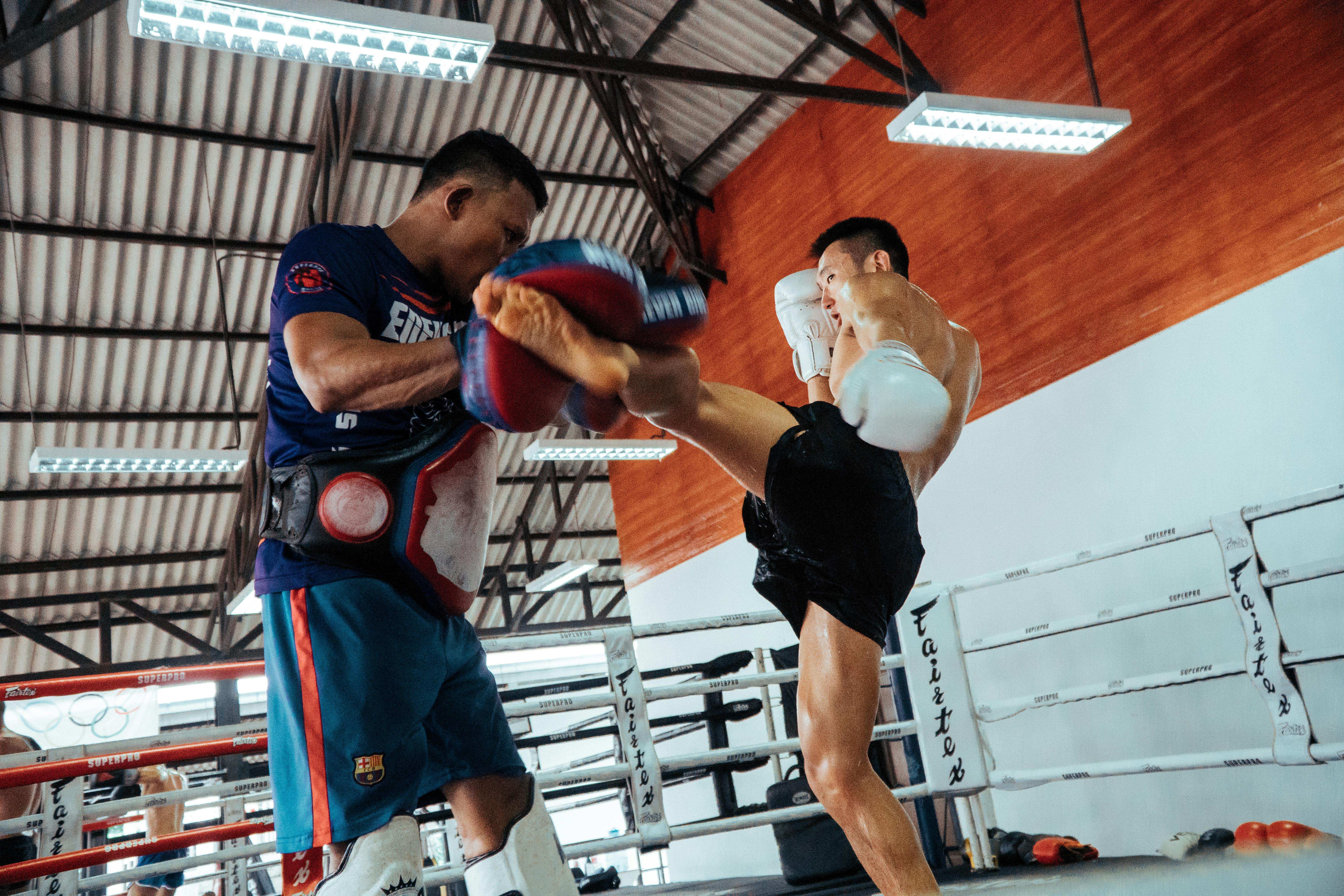 Muay Thai training in Thailand